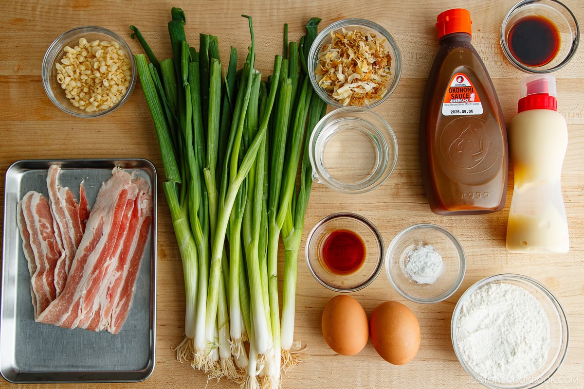 Nagiyaki Ingredients