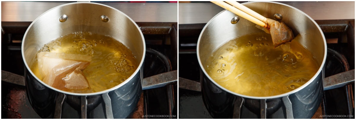 Natto and Okra Miso Soup 2