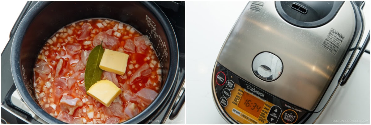 Rice Cooker Chicken Rice 10