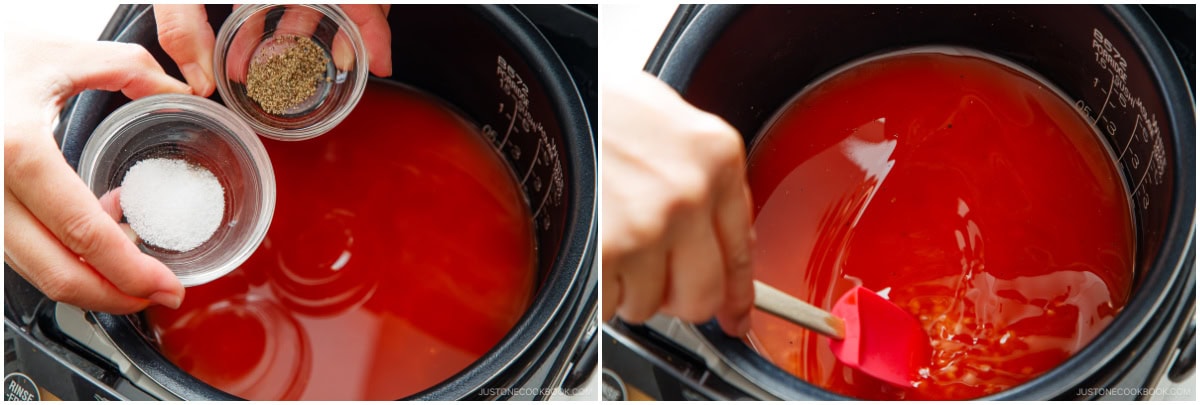 Rice Cooker Chicken Rice 7