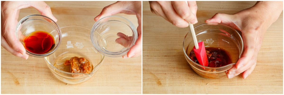 Stir-Fried Bitter Melon and Eggplant 1