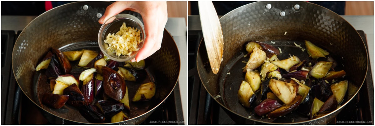 Stir-Fried Bitter Melon and Eggplant 9