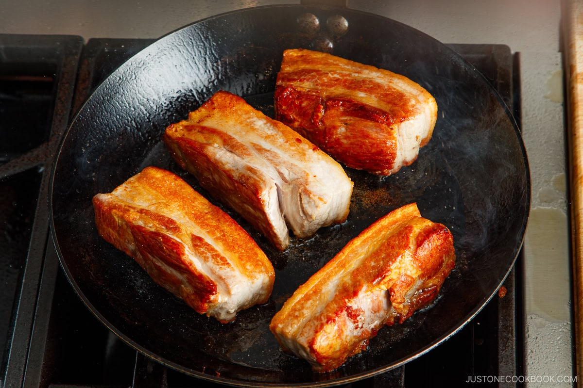 Braised Pork Belly (Kakuni)-step by step-24