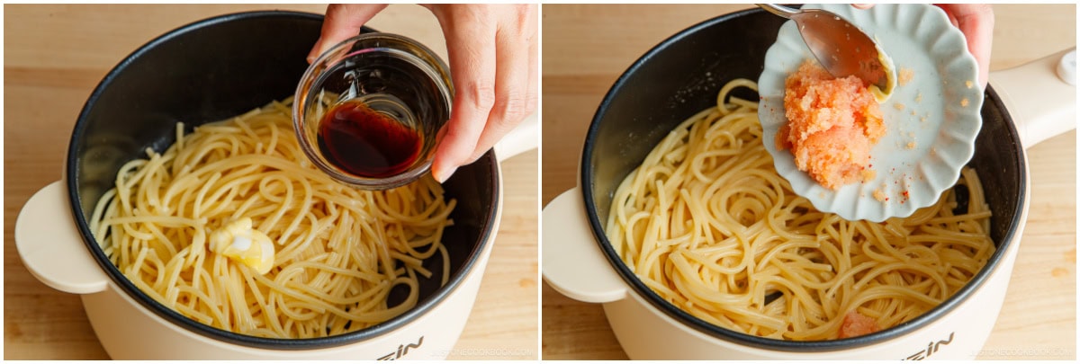 10 Min Meal Mentaiko Pasta 9