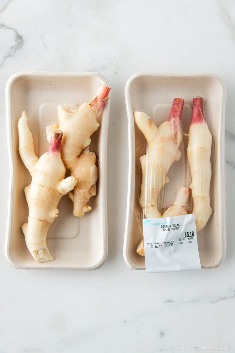 Ginger (Young) in packages.