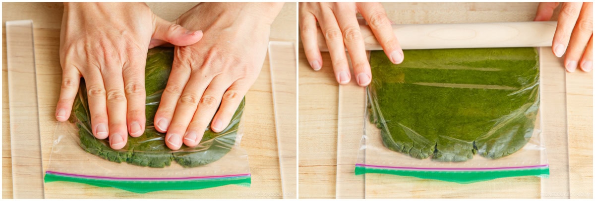 Matcha Checkerboard Cookies 21
