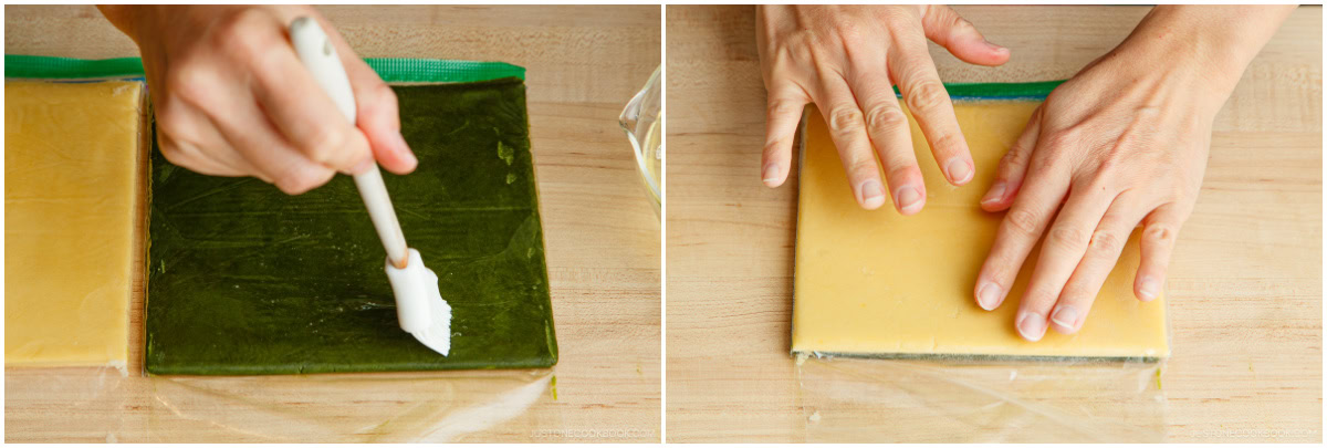 Matcha Checkerboard Cookies 25