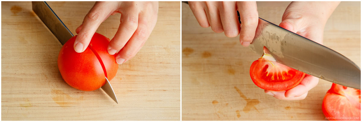 Tomato Salad with Sesame Ponzu 3