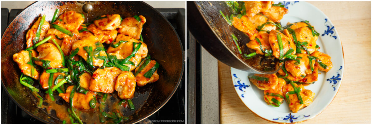 Chicken Stir-fry with Garlic Chives 10