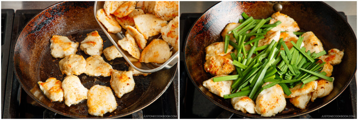 Chicken Stir-fry with Garlic Chives 8