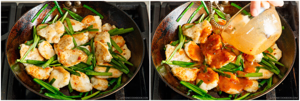 Chicken Stir-fry with Garlic Chives 9
