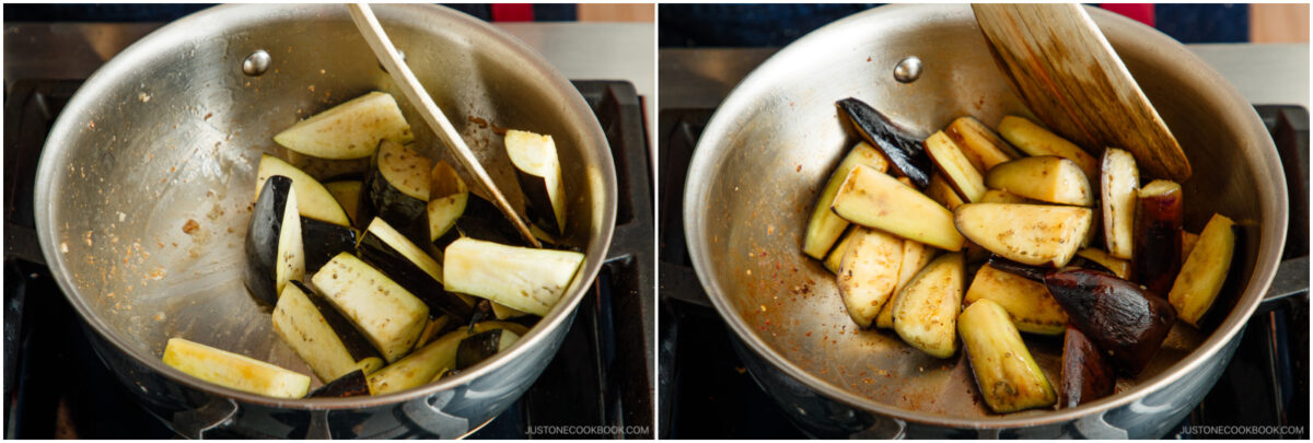 Easy Pork and Eggplant Stir Fry 10