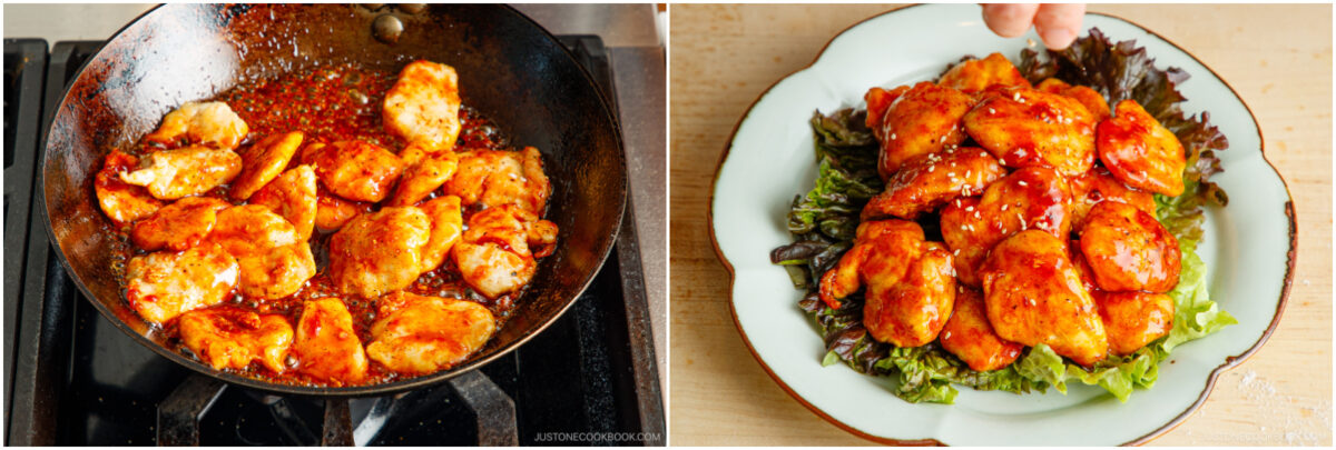 Honey Gochujang Chicken 11