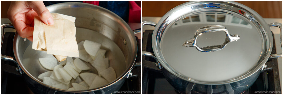 Kale Daikon Miso Soup 3