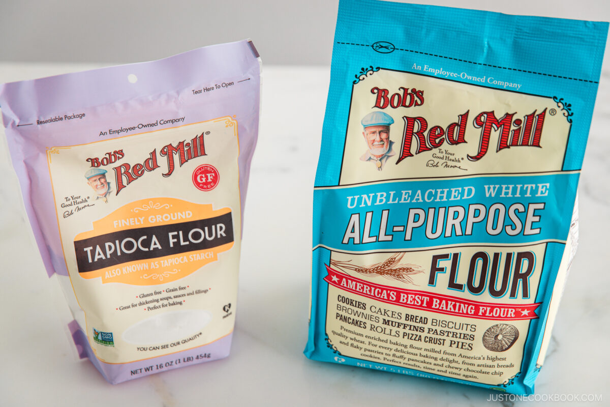 Tapioca Flour and All Purpose Flour