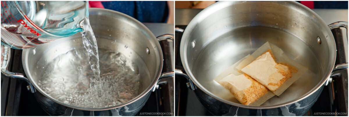Spinach and Mushroom Miso Soup 3