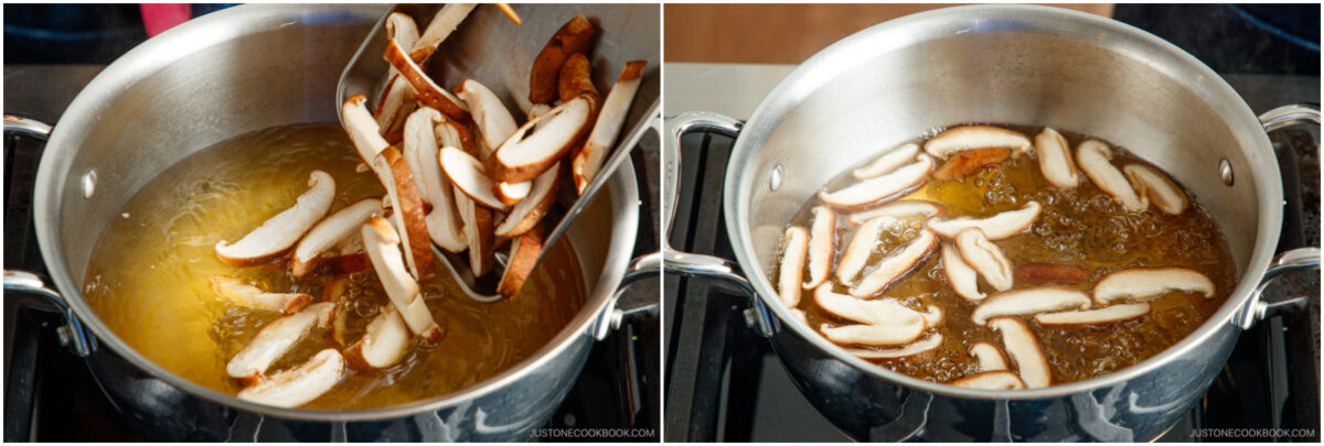 Spinach and Mushroom Miso Soup 5