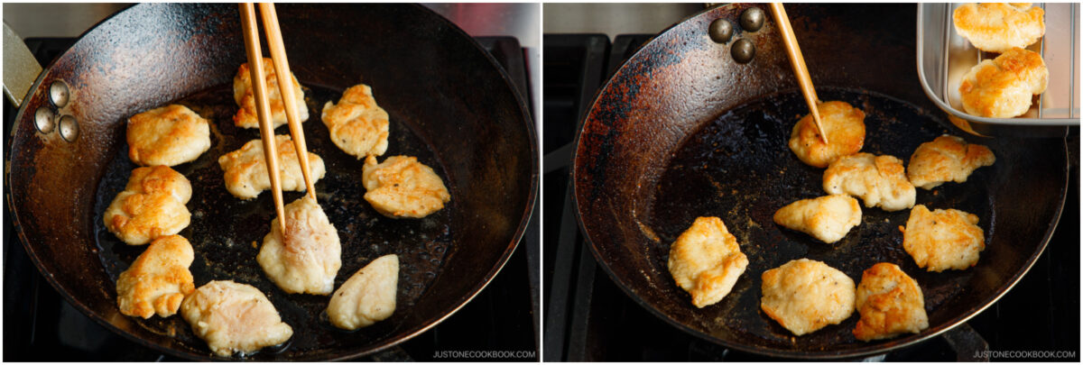 Pan-Fried Curry Chicken 9