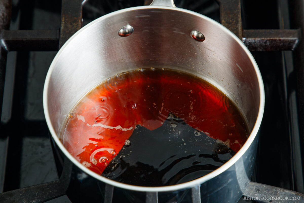 Making cold brew dashi
